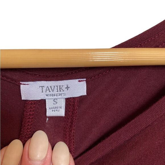 Tavik Parker Maroon Maxi Dress Size XS - Picture 4 of 6